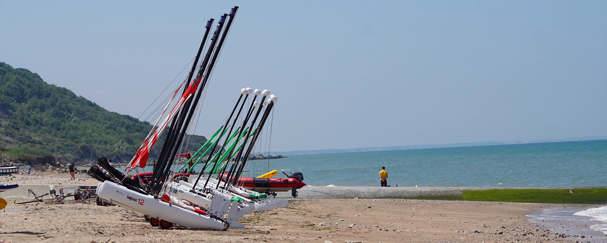 Pôle Nautique Villers Blonville comité départemental voile calvados