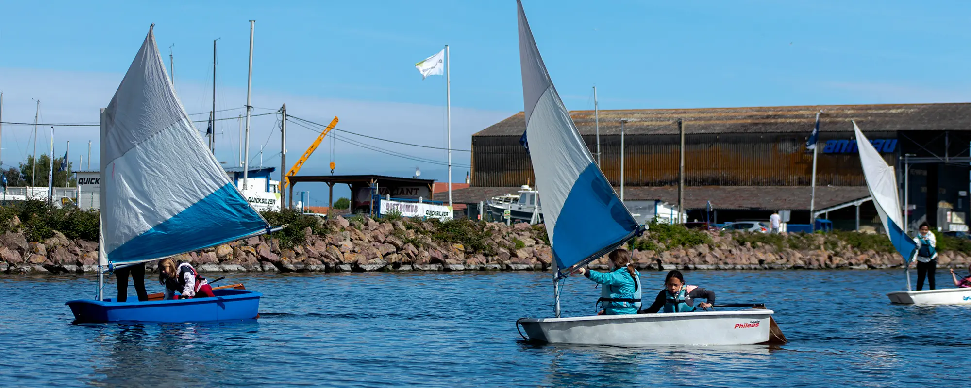 Ouistreham Colleville Ecole d’Activités Nautiques comité départemental voile calvados