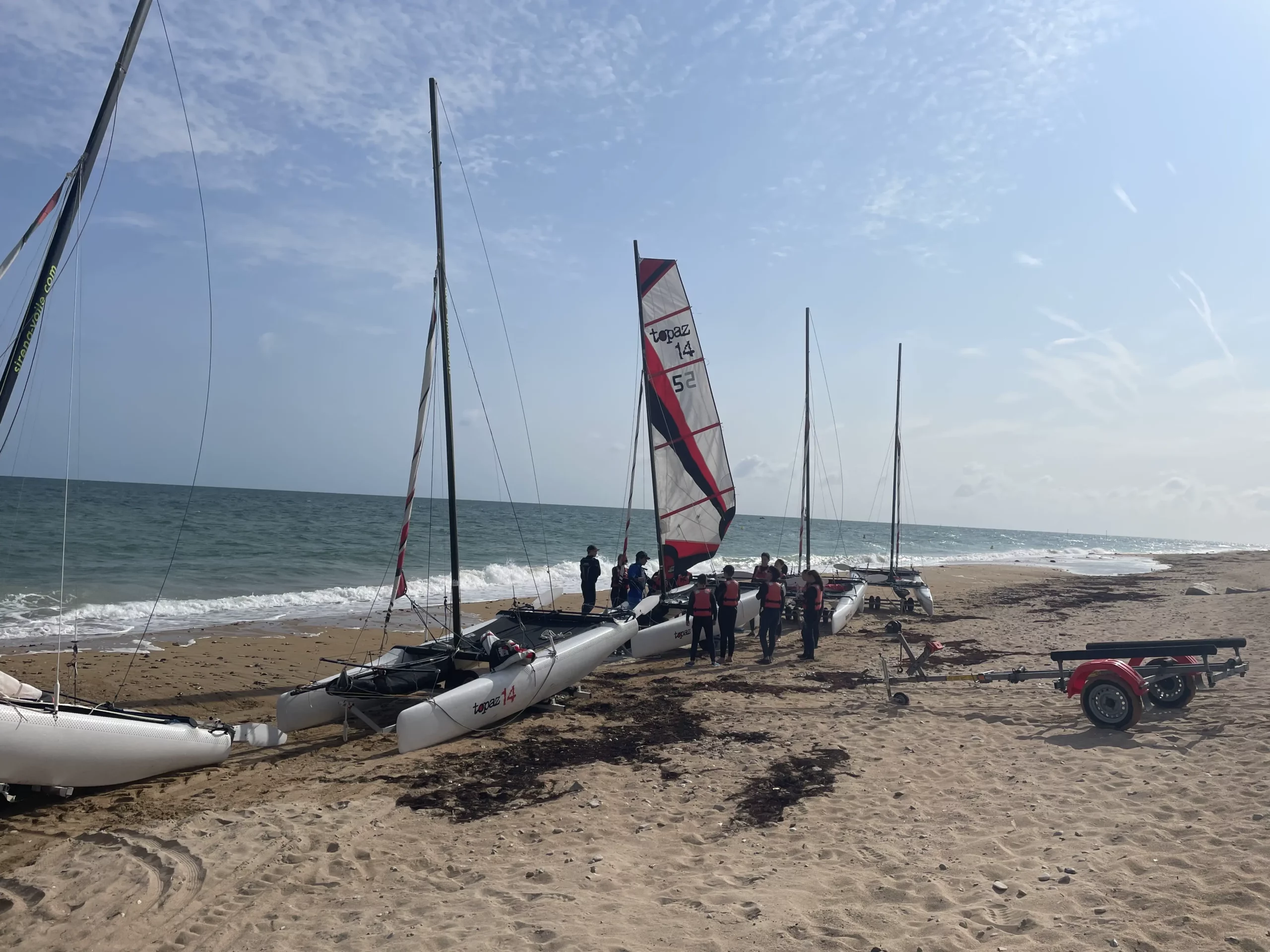 Ecole de Voile de Courseulles-sur-Mer comité départemental calvados