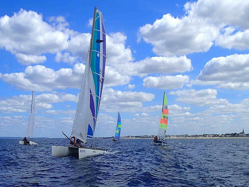 Club de Voile ST Aubin sur Mer comité départemental voile calvados
