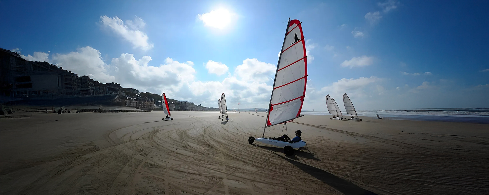 Club Nautique de Trouville Hennequeville char à voile comité départemental calvados